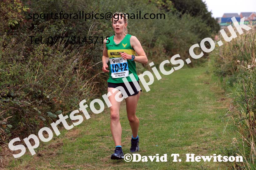 Senior Women and Veterans Relay, 2024 Sunderland XC Relays.  Photo: David T. Hewitson/Sports for All Pics